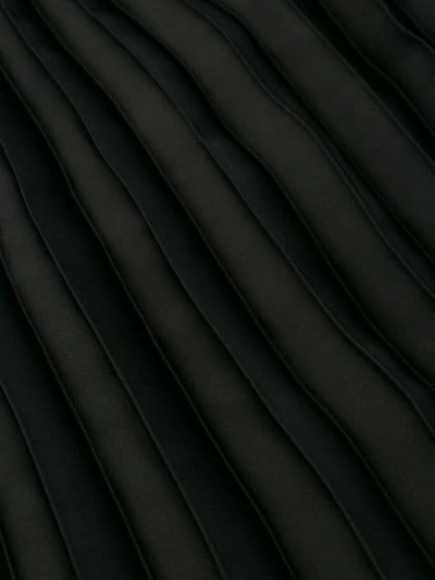 Shop Stella Mccartney Mildura Pleated Midi Dress In Black