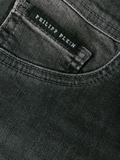 PHILIPP PLEIN ORIGINAL JEGGINGS - 灰色