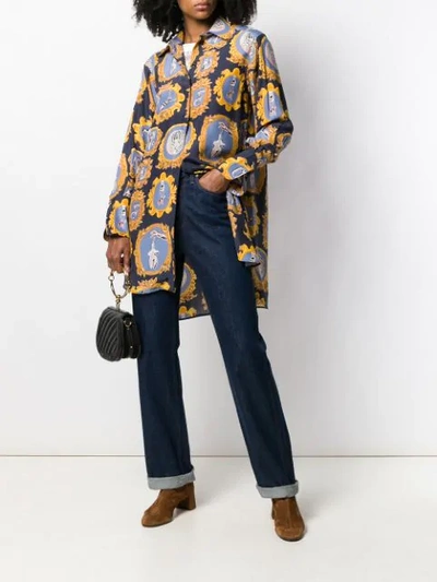 Shop Chloé Boyish Shirt In Blue