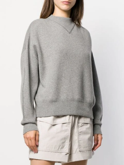 Shop Isabel Marant Étoile Karl Sweatshirt In Grey