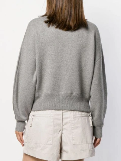Shop Isabel Marant Étoile Karl Sweatshirt In Grey