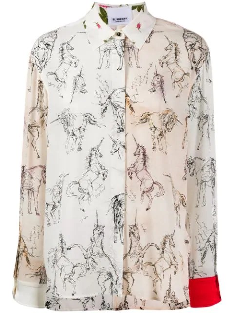 burberry unicorn shirt