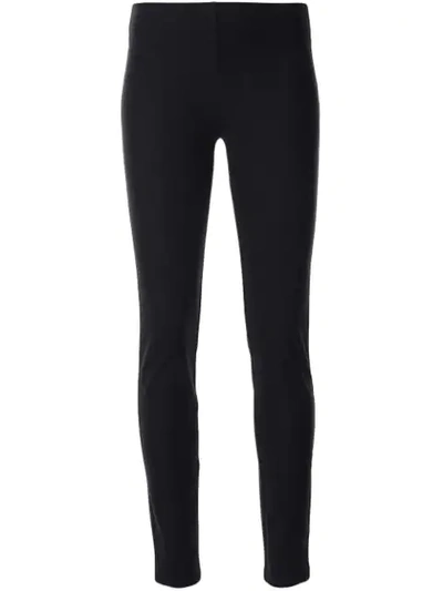 Shop Joseph Fitted Leggings In 0370 Navy