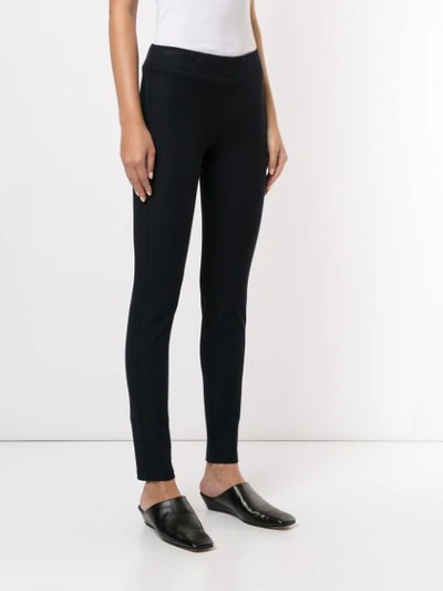 Shop Joseph Fitted Leggings In 0370 Navy