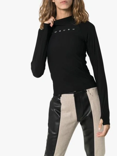 Shop Ambush Scuba Long-sleeve Shirt In Black