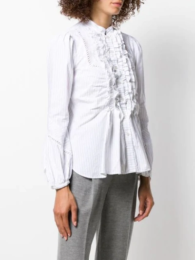 Shop High By Claire Campbell Blink Blouse In White