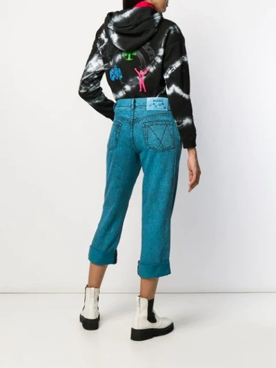 MARC JACOBS CROPPED TURN UP JEANS - 蓝色