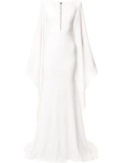 Shop Alex Perry Cassine Dress In White