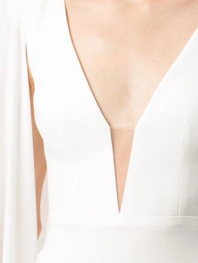Shop Alex Perry Cassine Dress In White
