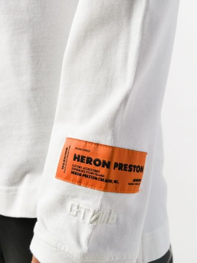 Shop Heron Preston Turtle Neck Jumper In White