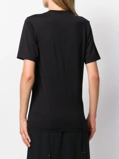 Shop Kirin Chest Logo T-shirt In Black