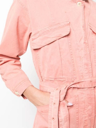 Shop Alex Mill Expedition Jumpsuit In Citypink
