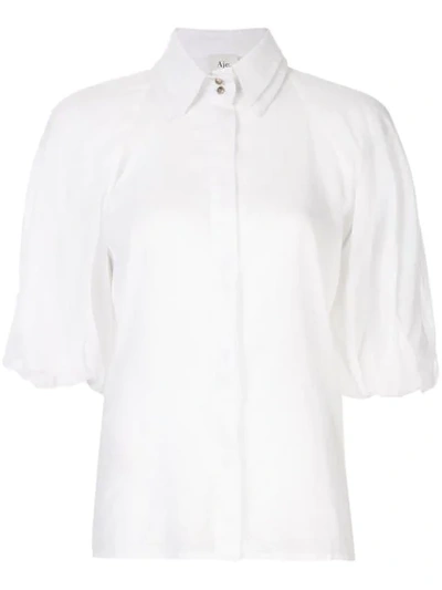 Shop Aje 'walker' Hemd In White