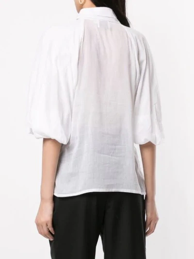 Shop Aje 'walker' Hemd In White