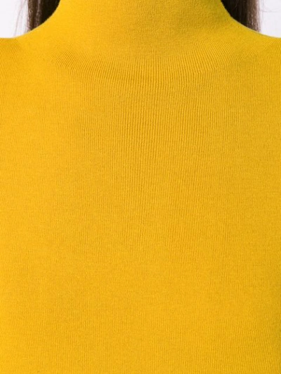 Shop Aspesi Turtle Neck Jumper - Yellow