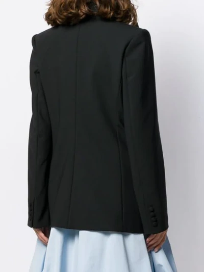 Shop Area Bow Front Blazer In Black