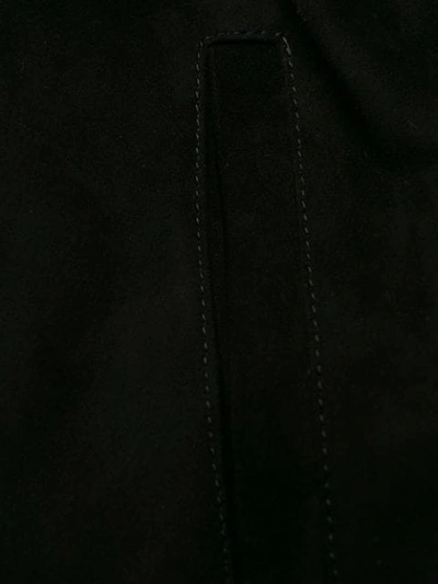 Shop Manokhi High Waisted Shorts In Black