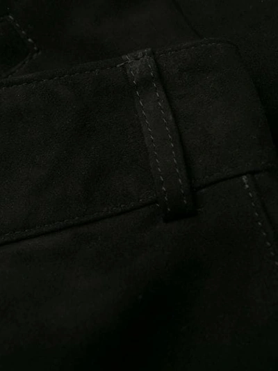 Shop Manokhi High Waisted Shorts In Black
