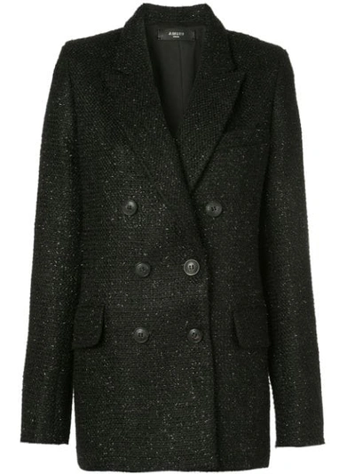 AMIRI TWEED BLAZER - 黑色