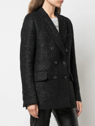 AMIRI TWEED BLAZER - 黑色