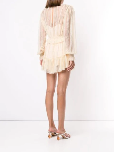 Shop Alice Mccall Harvest Moon Playsuit In Neutrals