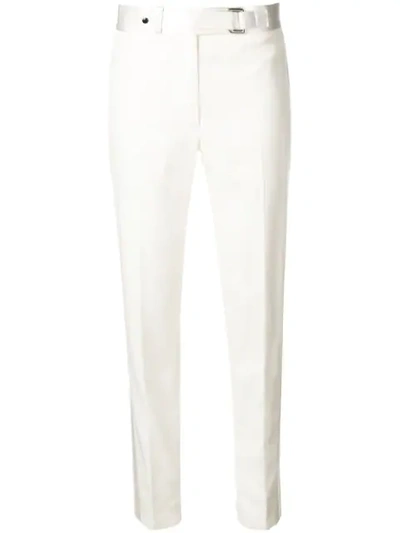 Shop Tom Ford High Waisted Tailored Trousers In Neutrals