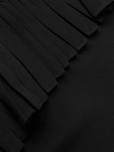 Shop Valentino Asymmetrisches Minikleid In 0no Black