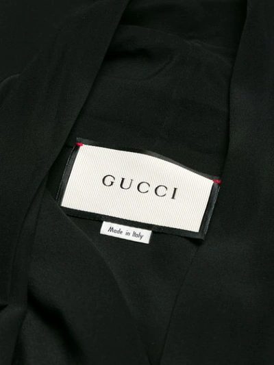 Shop Gucci Bow In Black