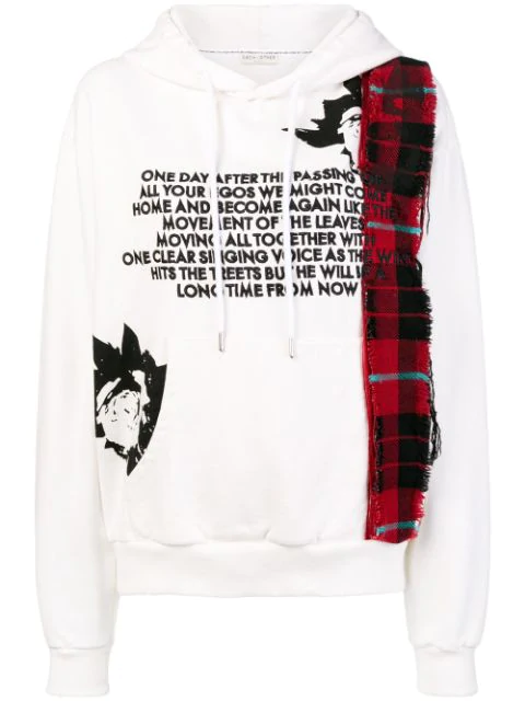 Each X Other Front Printed Hoodie White Modesens