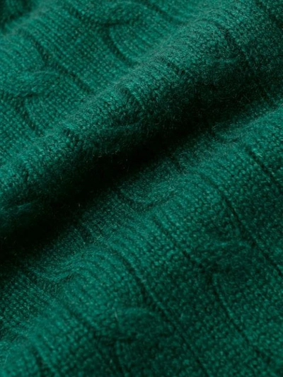 Shop Polo Ralph Lauren Long Sleeved Sweater In Green