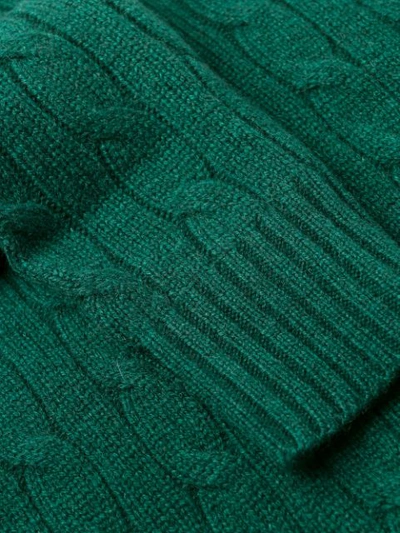 Shop Polo Ralph Lauren Long Sleeved Sweater In Green