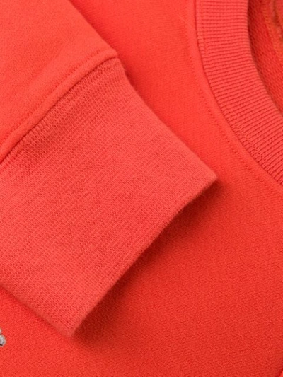 Shop Kirin Peggy Gou Gun Print Sweatshirt In Orange