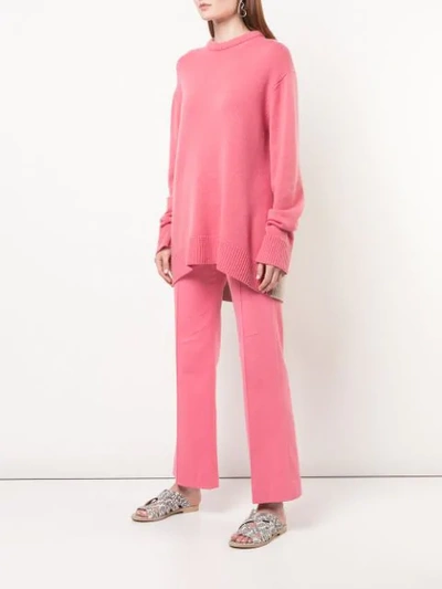 Shop Derek Lam Two-tone Jumper In Pink