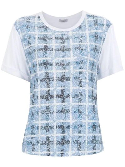 Shop Tufi Duek Printed T-shirt - Blue