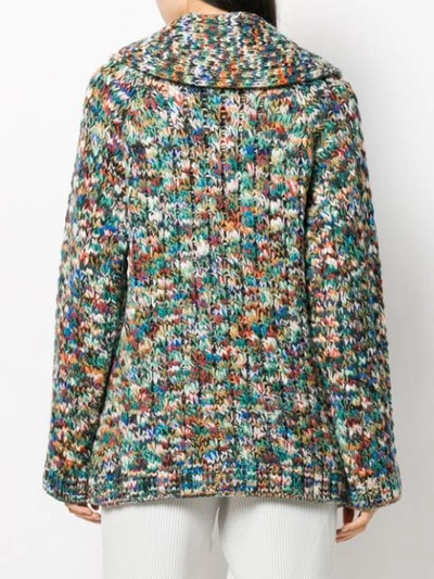 Shop Missoni Mottled Knit Cardigan In Fm04e