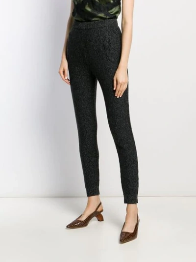 Shop Joseph Knitted Fitted Leggings In 0213