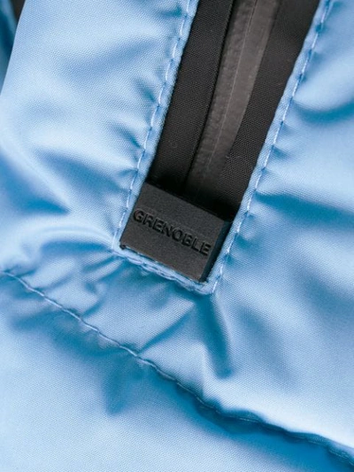Shop Moncler Vonne Padded Jacket In Blue