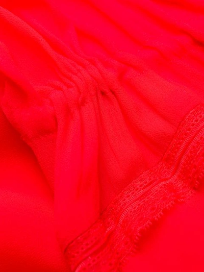 PREEN LINE BREA LONG DRESS - 红色