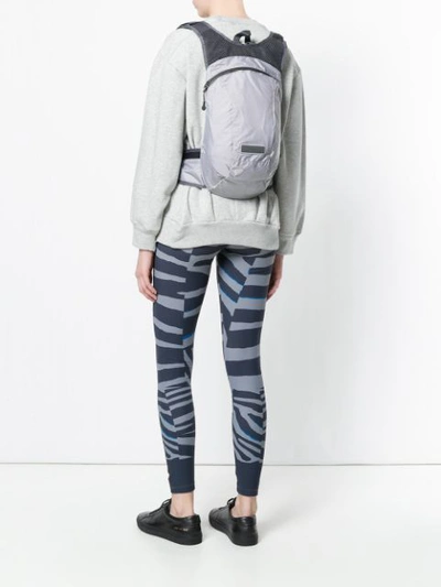 Shop Adidas By Stella Mccartney Adizero Running Backpack - Grey
