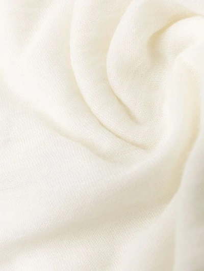 Shop Semicouture Lightweight Sweatshirt In White