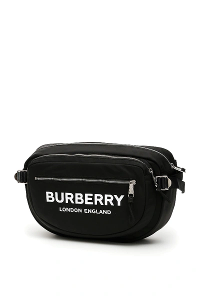 Shop Burberry Cannon Beltbag In Black (black)