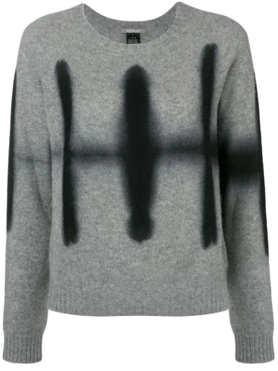 Shop Suzusan Tie-dye Sweater - Grey