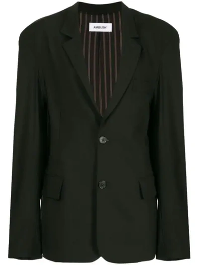 Shop Ambush Woven Suit Jacket - Black