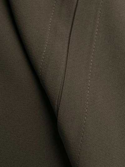 Shop Rick Owens Bias Cut Pants In Grey