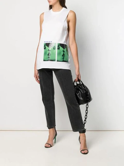 Shop Dsquared2 X Mert & Marcus 1994 Photographic Print Vest In White