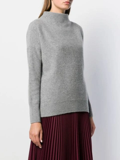 Shop Vince Knit High Neck Sweater In 067 Mhg