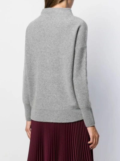 Shop Vince Knit High Neck Sweater In 067 Mhg