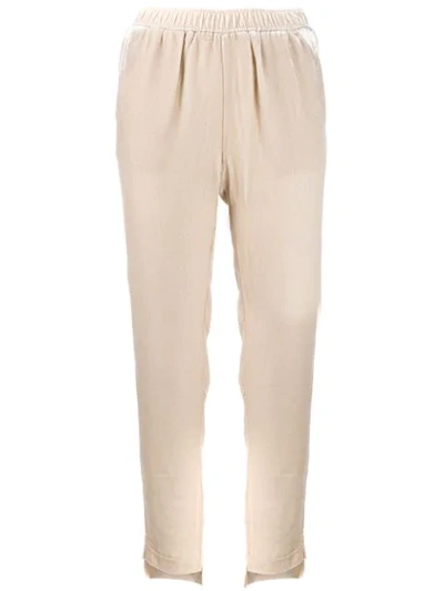 Shop Gold Hawk Cropped Pull-on Trousers In Neutrals