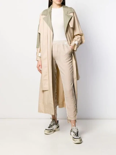 Shop Gold Hawk Cropped Pull-on Trousers In Neutrals