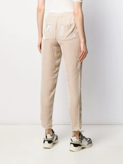 Shop Gold Hawk Cropped Pull-on Trousers In Neutrals
